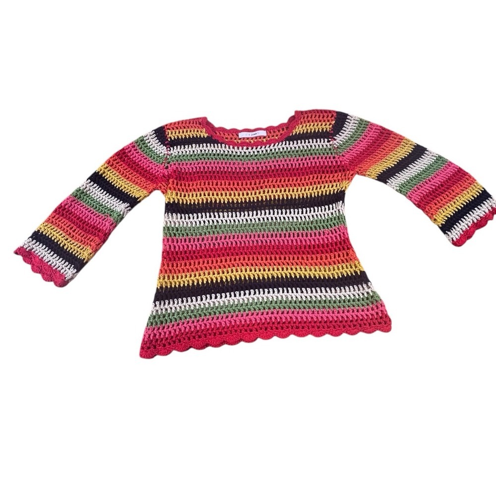 I Joah Multicolored Sweater 36" Pit To Pit And 20" Length